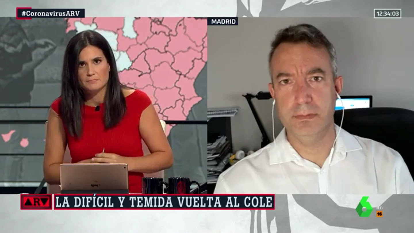 El médico César Carballo explica las dos claves para frenar la expansión del coronavirus en España El médico César Carballo explica las dos claves para frenar la expansión del coronavirus en España