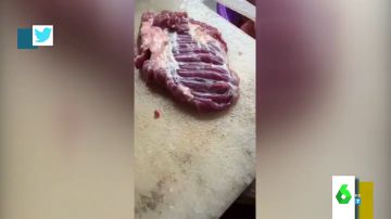 El vídeo de un filete palpitando que 'alucina' en las redes sociales: "...