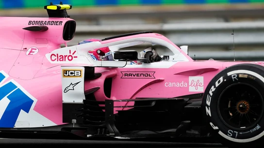 Lance Stroll, con el Racing Point Lance Stroll, con el Racing Point