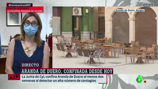 Raquel González, alcaldesa de Aranda de Duero Raquel González, alcaldesa de Aranda de Duero
