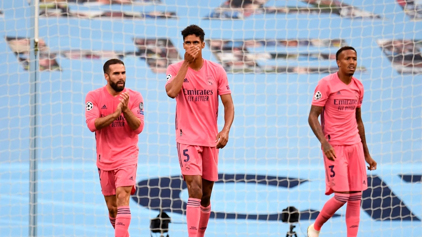 Varane, contrariado Varane, contrariado