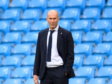 Zidane, en un partido Zidane, en un partido