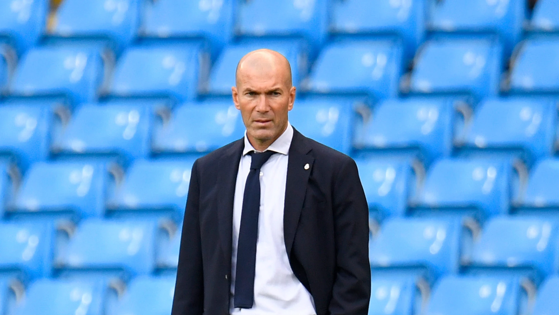 Zidane, en un partido