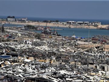 Beirut tras las explosiones Beirut tras las explosiones