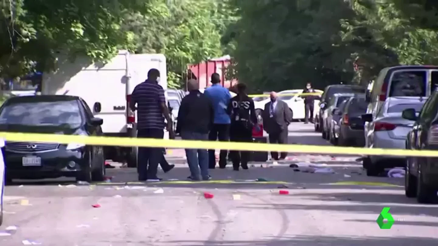Un adolescente muerto y 20 heridos en un tiroteo en una fiesta privada en Washington Un adolescente muerto y 20 heridos en un tiroteo en una fiesta privada en Washington