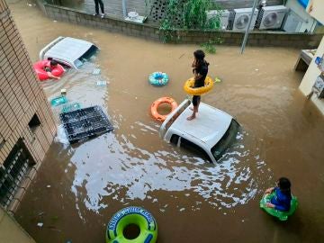 Inundaciones en Corea del Sur Inundaciones en Corea del Sur