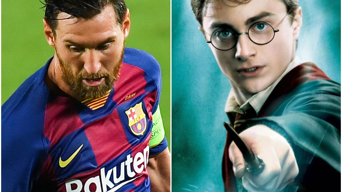 Messi y Harry Potter