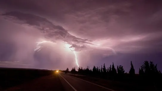 Tormenta en Tudela, Navarra Tormenta en Tudela, Navarra