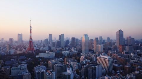 Vista panorámica de Tokio