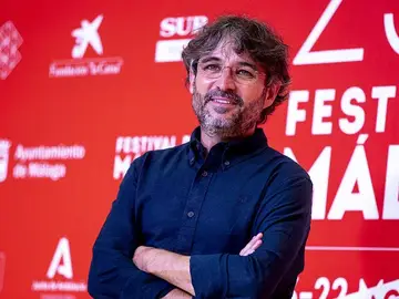 Jordi Évole, en el photocall del 23 Festival de Málaga