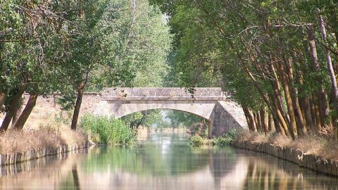 Puente del Canal de Castilla. Medina de Rioseco