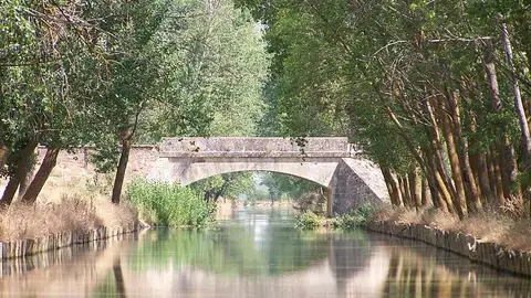 Puente del Canal de Castilla. Medina de Rioseco Puente del Canal de Castilla. Medina de Rioseco