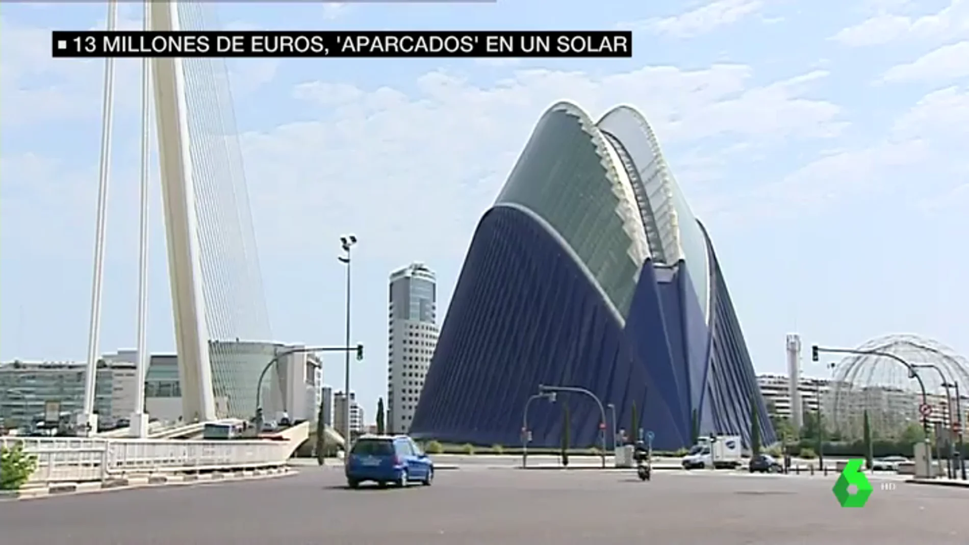 Así son las lamas de 13 millones de euros que diseñaron para la Ciudad de las Artes y las Ciencias y se aparcaron en un solar