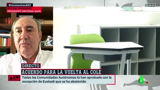 Nicolás Fernández, presidente nacional del Sindicato de Profesores ANPE ANPE