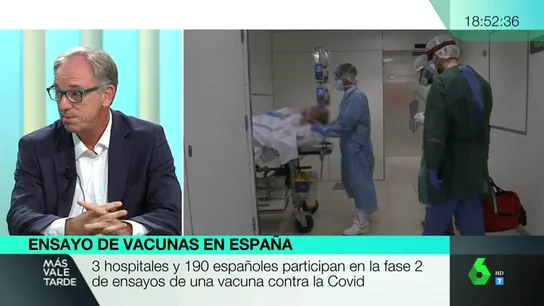 Juan Martínez Armengol: "Necesitaremos vacunar al 60% de la población para que haya inmunidad de rebaño" Juan Martínez Armengol: "Necesitaremos vacunar al 60% de la población para que haya inmunidad de rebaño"