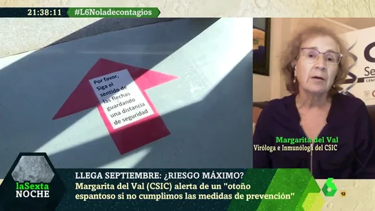 ¿Debemos guardar cuarentena tras las vacaciones? La recomendación de Margarita del Val ante la vuelta al trabajo ¿Debemos guardar cuarentena tras las vacaciones? La recomendación de Margarita del Val ante la vuelta al trabajo