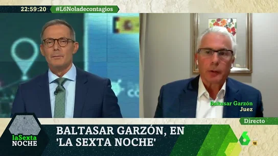 Baltasar Garzón, en laSexta Noche Baltasar Garzón, en laSexta Noche
