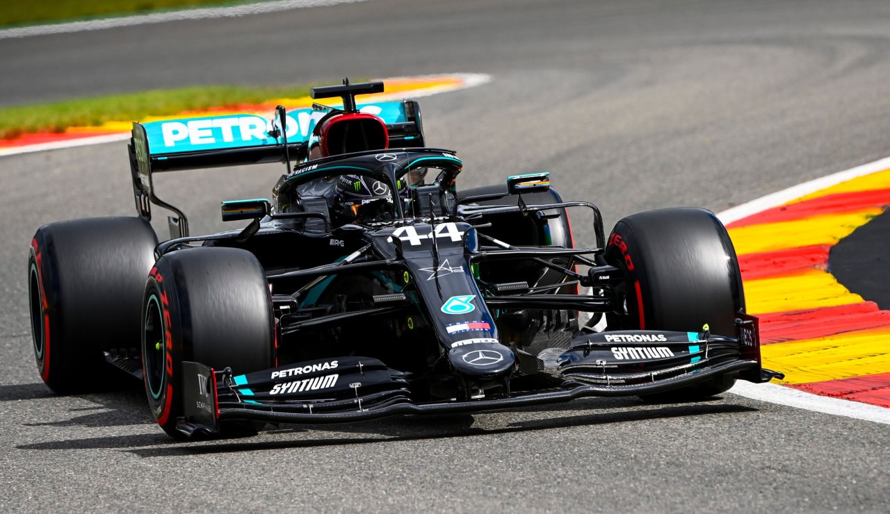 Lewis Hamilton GP Bélgica Quali 
