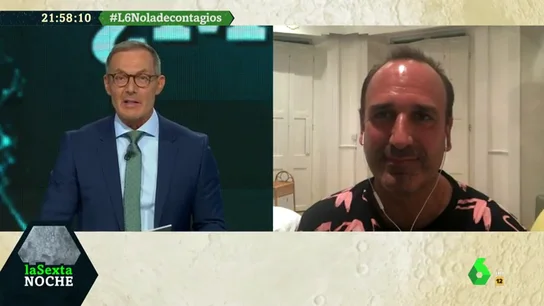 Joan Pons, enfermero que ha probado la vacuna de Oxford Joan Pons, enfermero que ha probado la vacuna de Oxford