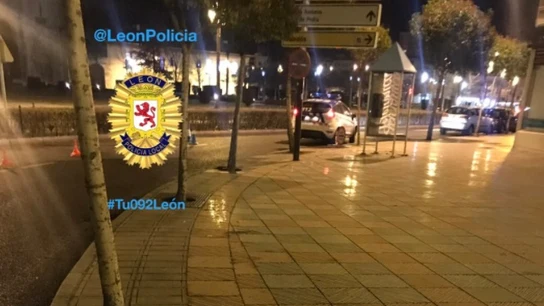 Imagen de vehículos de la Policía local de León Imagen de vehículos de la Policía local de León