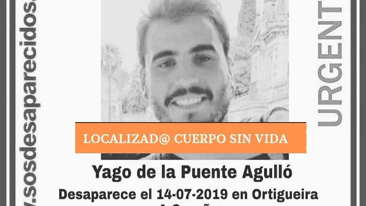 Localizan el cuerpo sin vida de un joven desaparecido en 2019