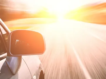 Coche al sol Coche al sol
