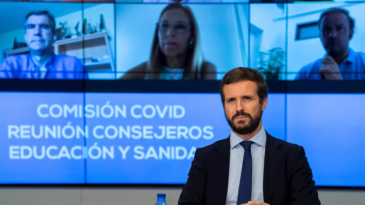 Imagen de archivo de Pablo Casado Imagen de archivo de Pablo Casado