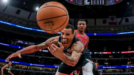 Hill, en un partido ante los Bulls Hill, en un partido ante los Bulls