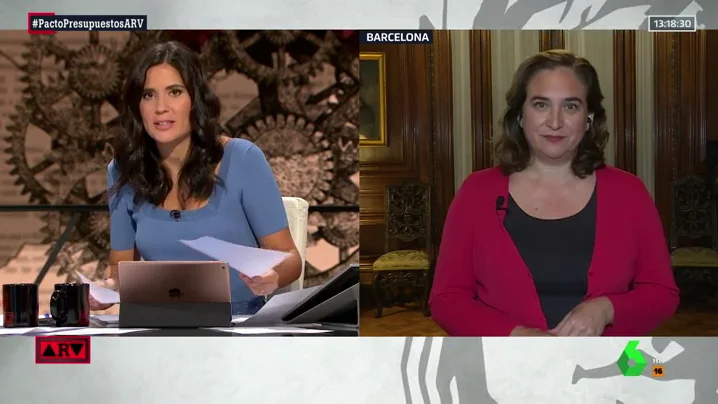 Ada Colau: "Las fuerzas de Gobierno tienen que consensuar los presupuestos y a partir de ahí, hablar con otros partidos"