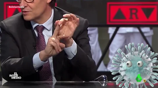 Vídeo manipulado - El coronavirus se muestra atento a las medidas que da Illa en Al Rojo Vivo para derrotarlo Vídeo manipulado - El coronavirus se muestra atento a las medidas que da Illa en Al Rojo Vivo para derrotarlo