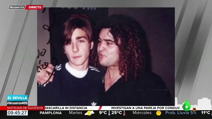 La fotografía que muestra el increíble parecido de un jovencísimo El Sevilla con David Bisbal