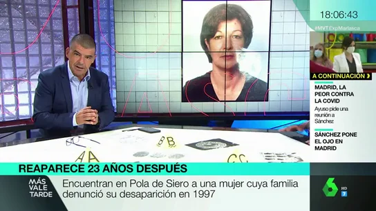 Blanca Mabel Otero desapareció en 1995. El curioso hallazgo de Blanca Mabel Otero 25 años después de su desaparición