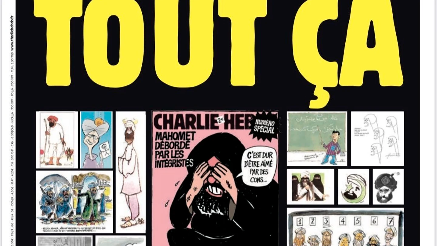 Charlie Hebdo publica la portada de Mahoma por la que atacaron los yihadistas Charlie Hebdo publica la portada de Mahoma por la que atacaron los yihadistas