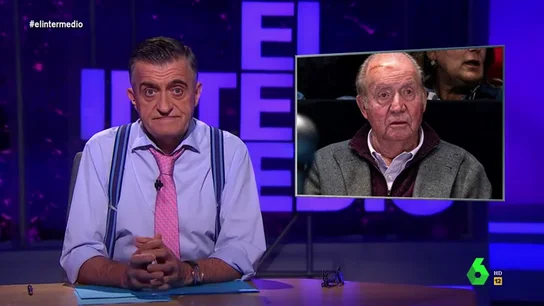 El mensaje de Wyoming a los españoles sobre el rey Juan Carlos: "¿De qué va a vivir ahora?, si le veis dadle un bocadillo" El mensaje de Wyoming a los españoles sobre el rey Juan Carlos: "¿De qué va a vivir ahora?, si le veis dadle un bocadillo"
