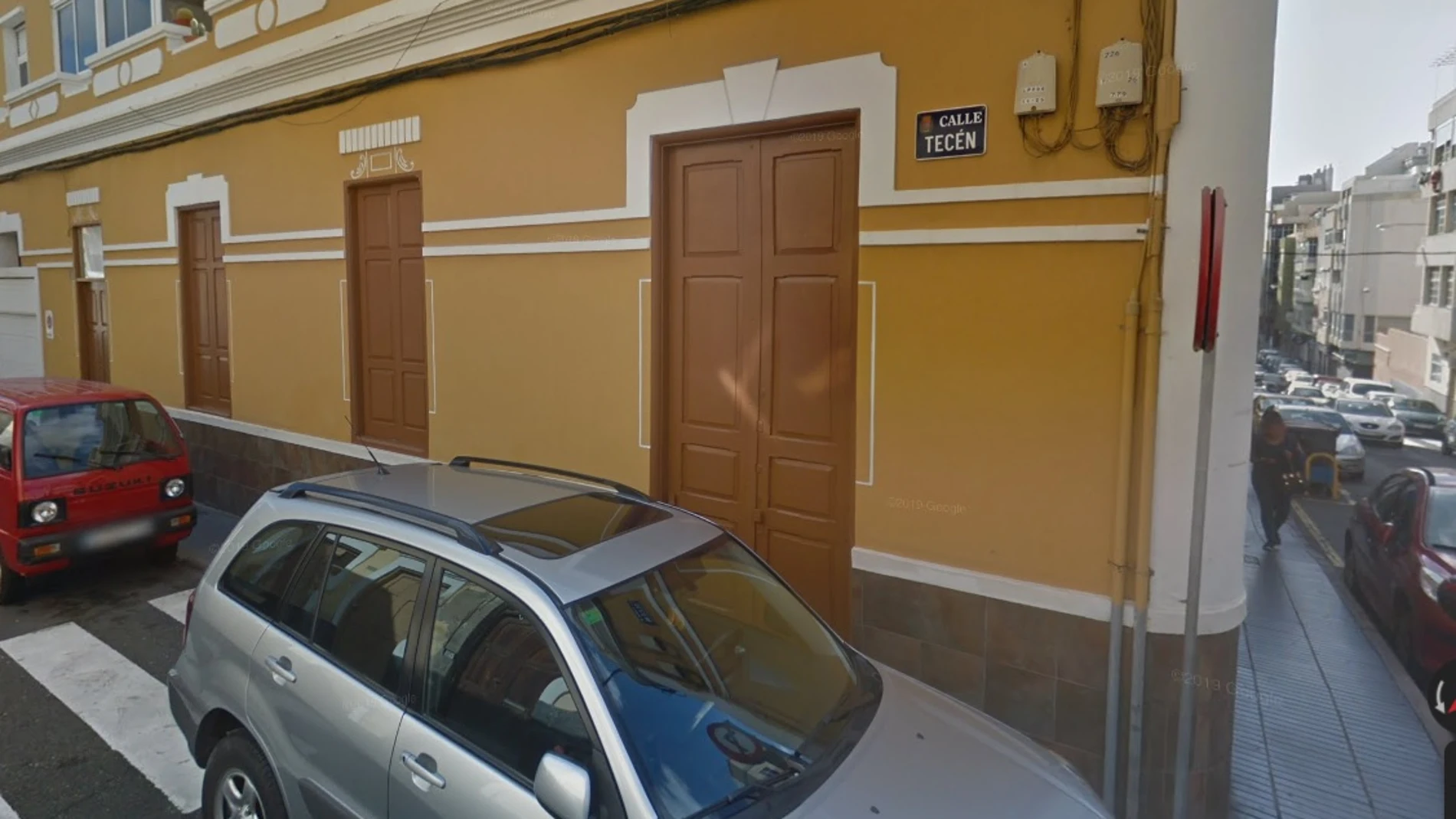 La calle en la que se de dio la agresión, en las Palmas de Gran Canaria