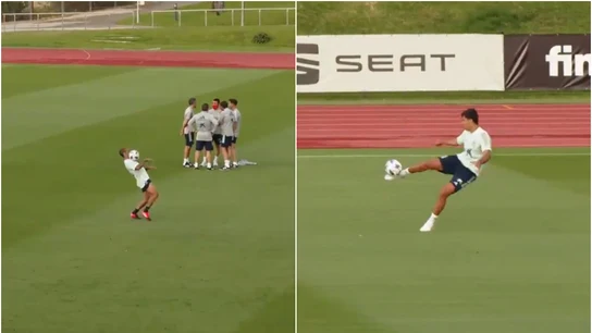 Thiago y Rodri Hernández con la Selección Thiago y Rodri Hernández con la Selección
