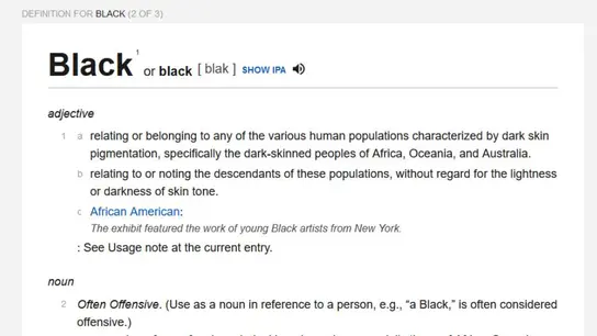 El mayor diccionario online se adapta para eliminar prejuicios raciales y sexuales El mayor diccionario online se adapta para eliminar prejuicios raciales y sexuales