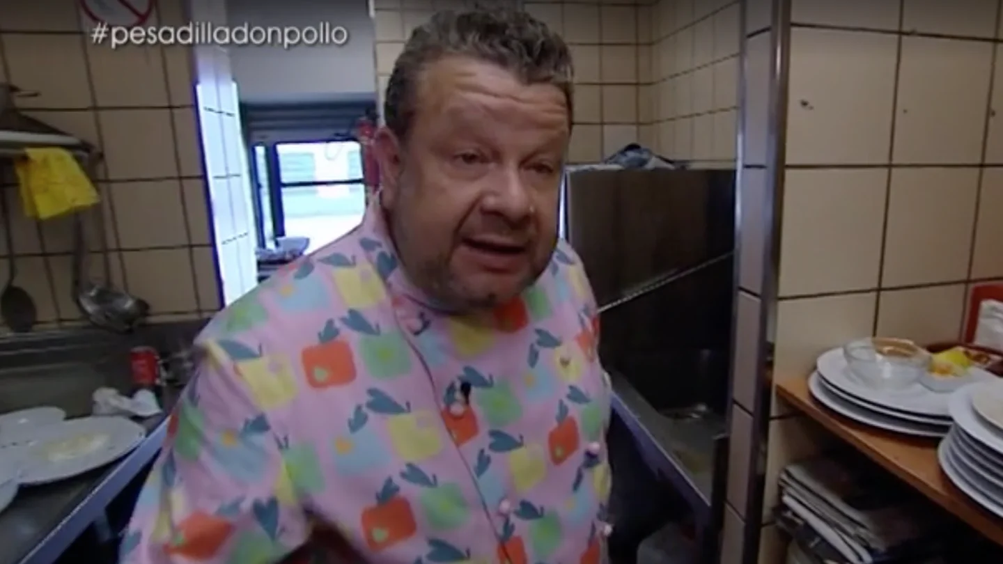 Alberto Chicote, en Don Super Pollo Alberto Chicote, en Don Super Pollo