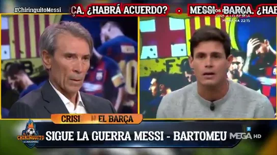 Edu Aguirre no ve "salida" para Messi: "Bartomeu tiene la sartén por el mango" Edu Aguirre no ve "salida" para Messi: "Bartomeu tiene la sartén por el mango"