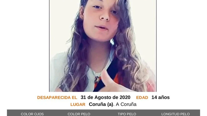 Verónica Couceiro Feito, desaparecida el 31 de agosto en A Coruña