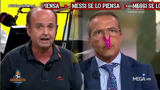 Cristóbal Soria reparte pinzas a los madridistas en 'El Chiringuito': "Aquí huele a caqui" Cristóbal Soria reparte pinzas a los madridistas en 'El Chiringuito': "Aquí huele a caqui"