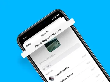 El nuevo límite de reenvíos El nuevo límite de reenvíos