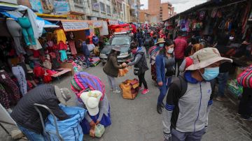 Imagen de un mercado de Bolivia
