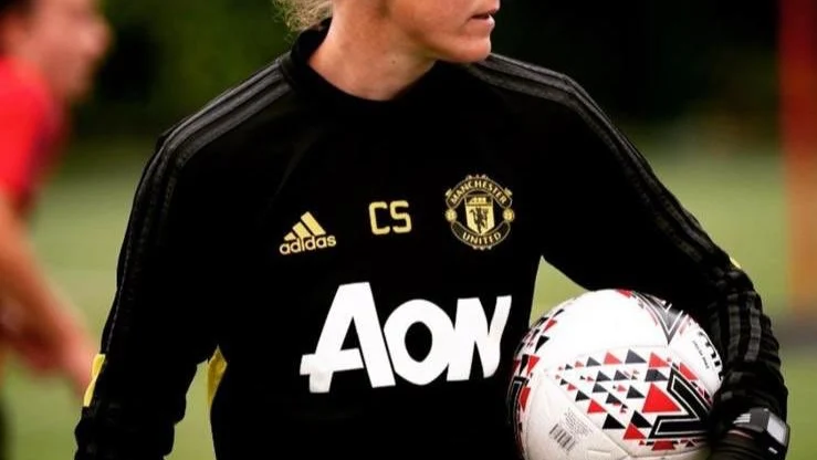 Casey Stoney, entrenadora del Manchester United