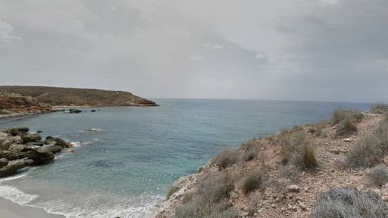 Imagen de una cala de Mazarrón, Murcia Imagen de una cala de Mazarrón, Murcia