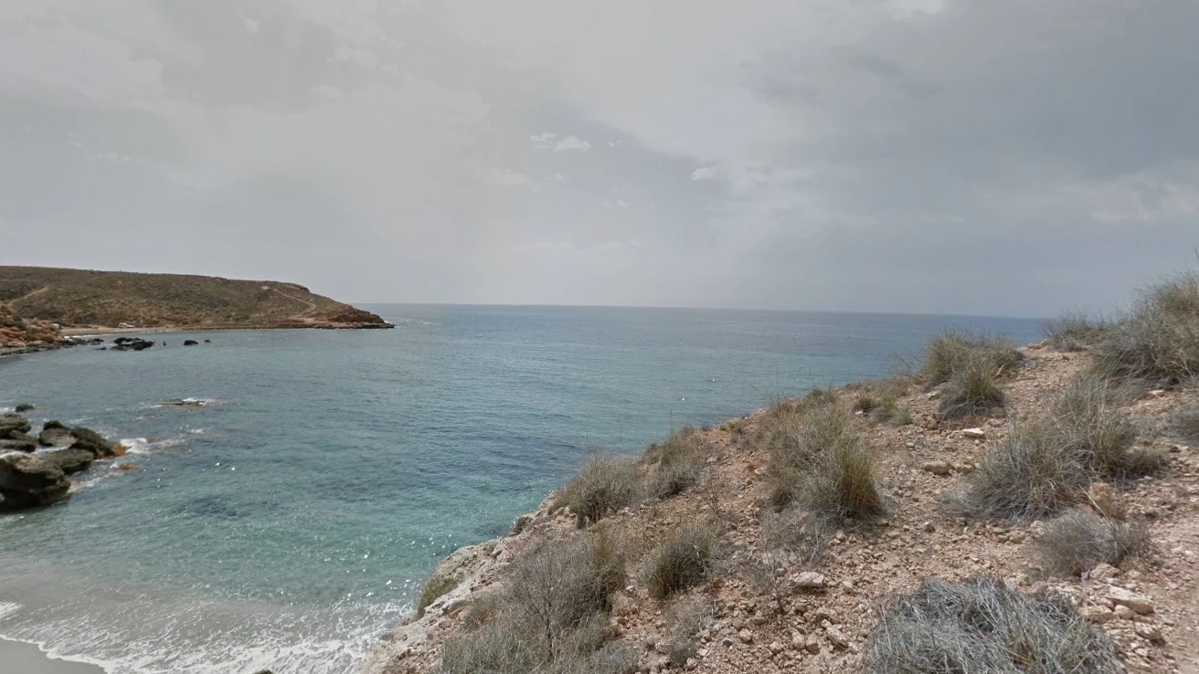 Imagen de una cala de Mazarrón, Murcia