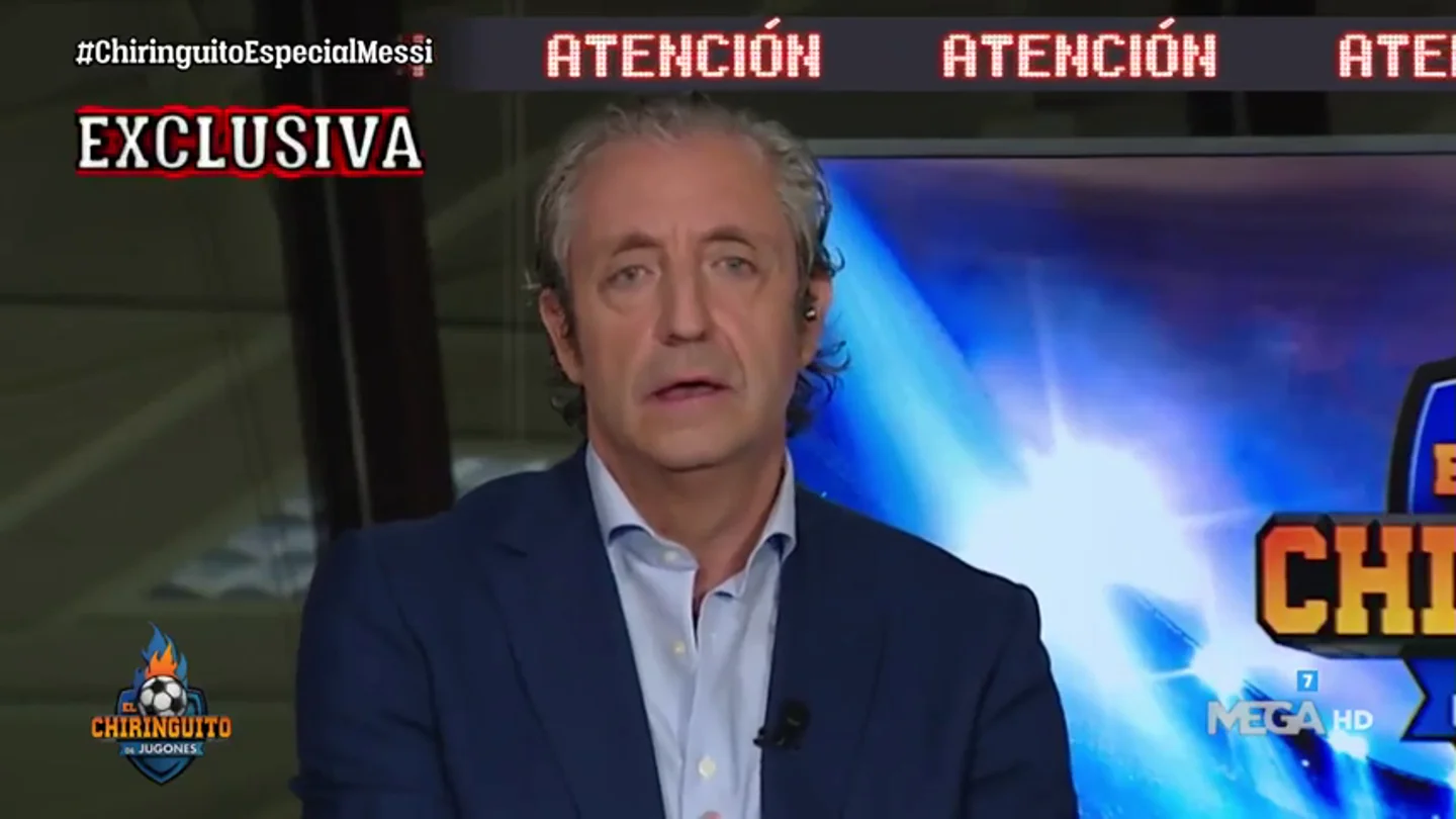 La exclusiva de Josep Pedrerol en 'El Chiringuito': "Bartomeu ha cogido un cabreo importante al escuchar a Messi" La exclusiva de Josep Pedrerol en 'El Chiringuito': "Bartomeu ha cogido un cabreo importante al escuchar a Messi"