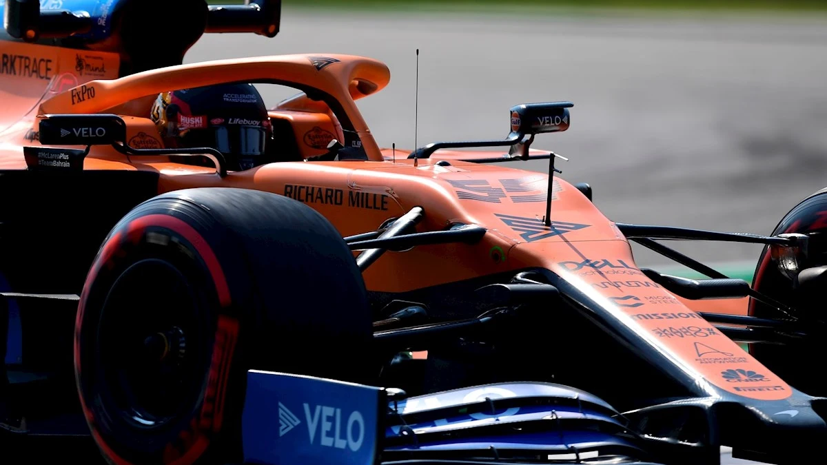 Carlos Sainz, en el McLaren