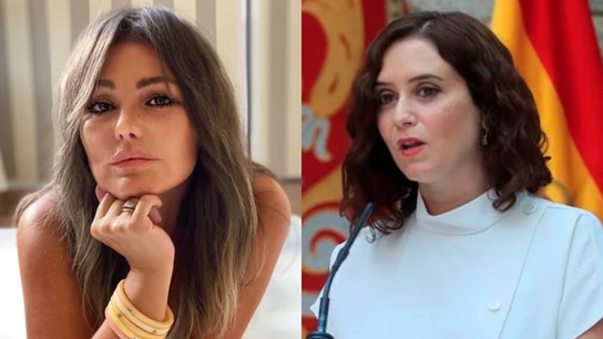 Amaia Montero (a la izquierda) e Isabel Díaz Ayuso (a la derecha) Amaia Montero (a la izquierda) e Isabel Díaz Ayuso (a la derecha)