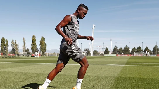 Vinicius, con el Real Madrid Vinicius, con el Real Madrid